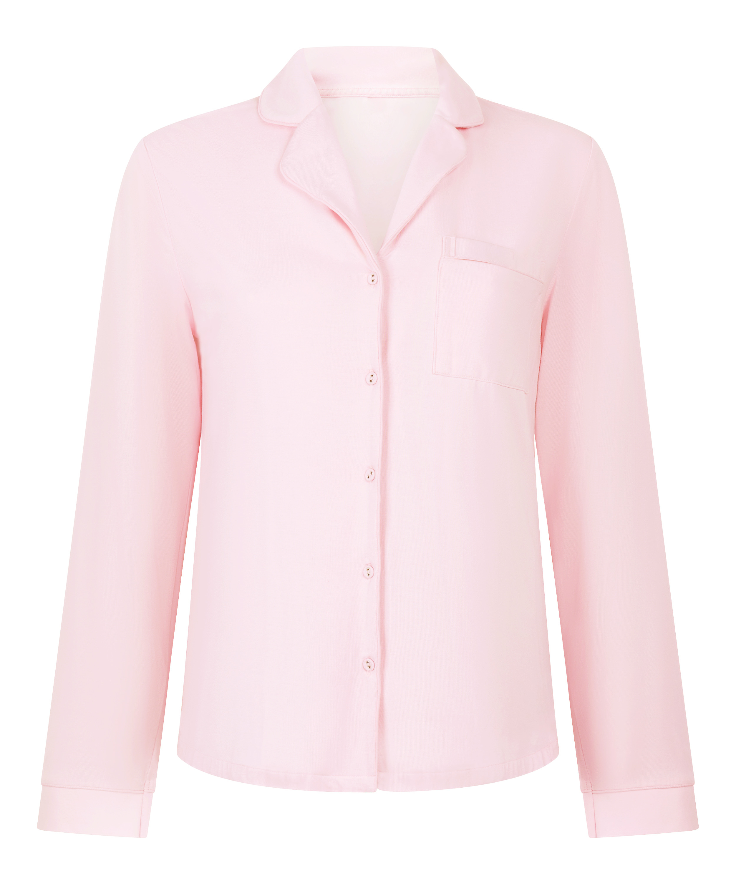 Veste &agrave; manches longues en jersey Essential, Rose, main