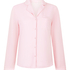 Veste &agrave; manches longues en jersey Essential, Rose