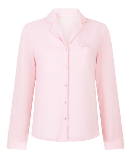 Veste &agrave; manches longues en jersey Essential, Rose