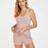 Short de pyjama ensemble Jersey velours Ditsey, Rose