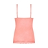 Camisole velours Dentelle, Rose