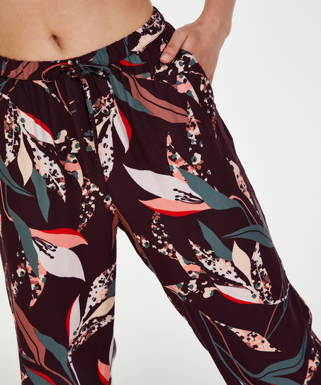 Petite Pantalon de pyjama tissé, Rouge