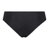 Slip invisible en coton, Noir