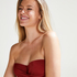 Haut de bikini à armatures à effet push-up préformé Cali Doutzen Bonnets A - E, Rouge