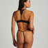 Soutien-gorge à armatures préformé push-up  Lorena, Noir