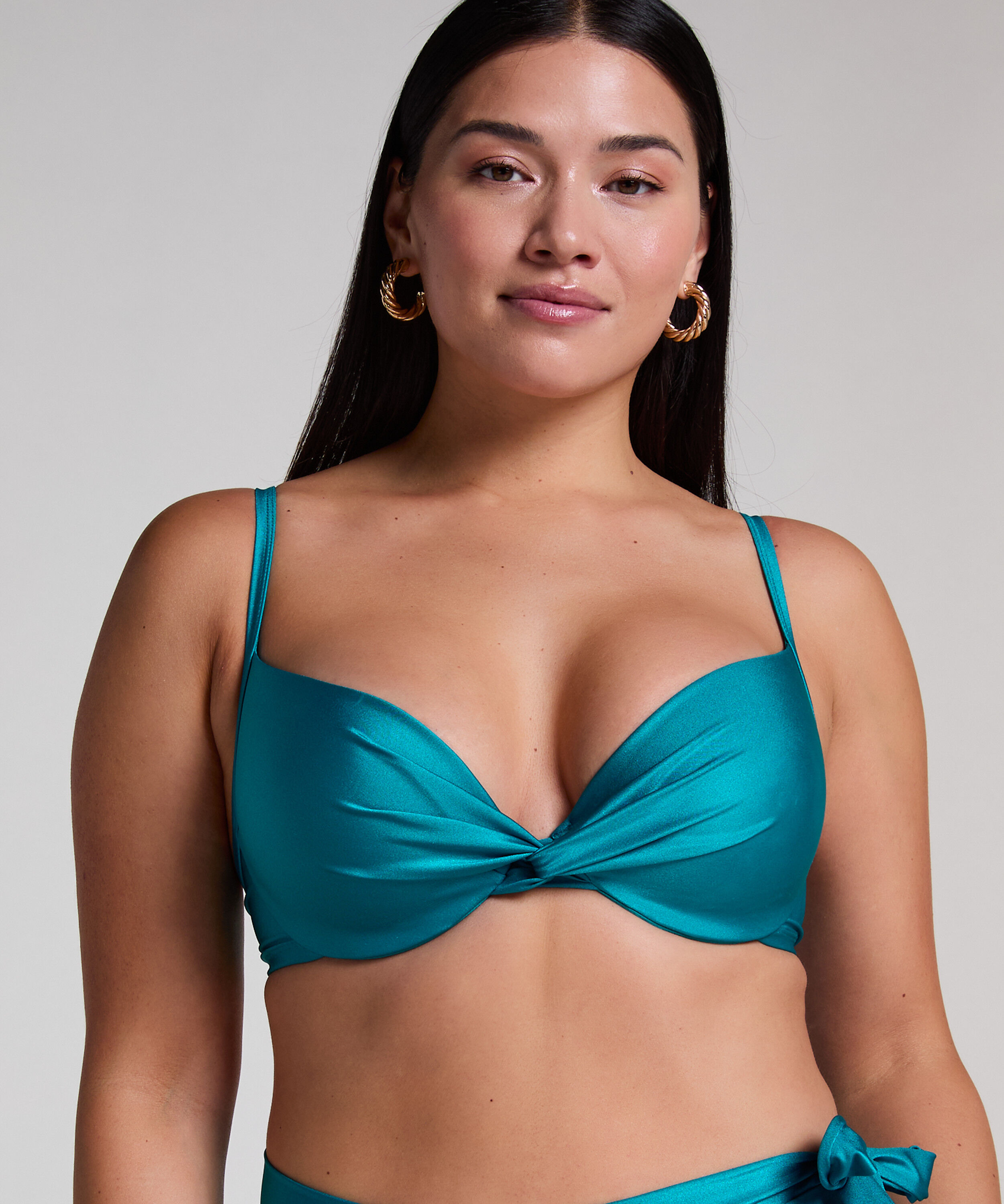 Haut de bikini aqua