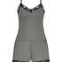 Ensemble de pyjama court Cami, Vert