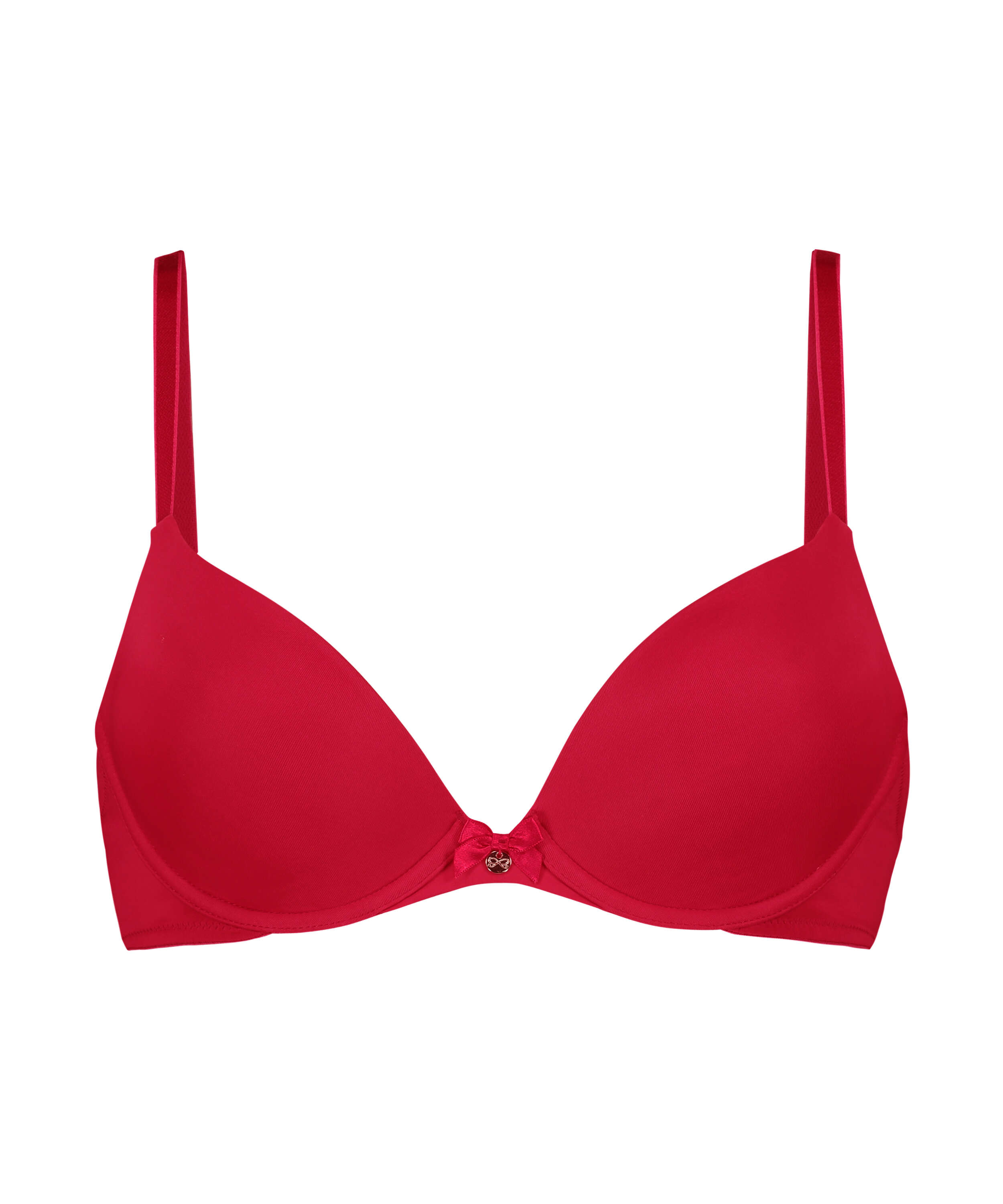 Soutien-gorge &agrave; armatures pr&eacute;form&eacute; Plunge, Rouge, main