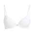 Soutien-gorge &agrave; armatures pr&eacute;form&eacute; Plunge, Blanc