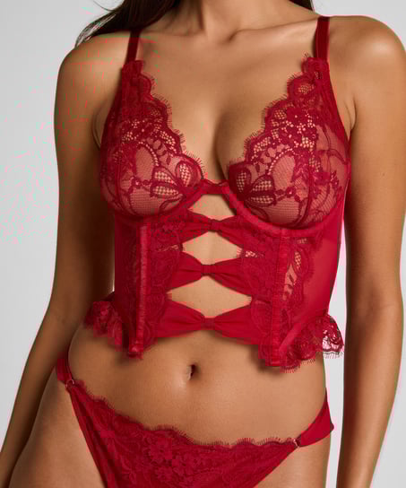 Bustier Marianna, Rouge