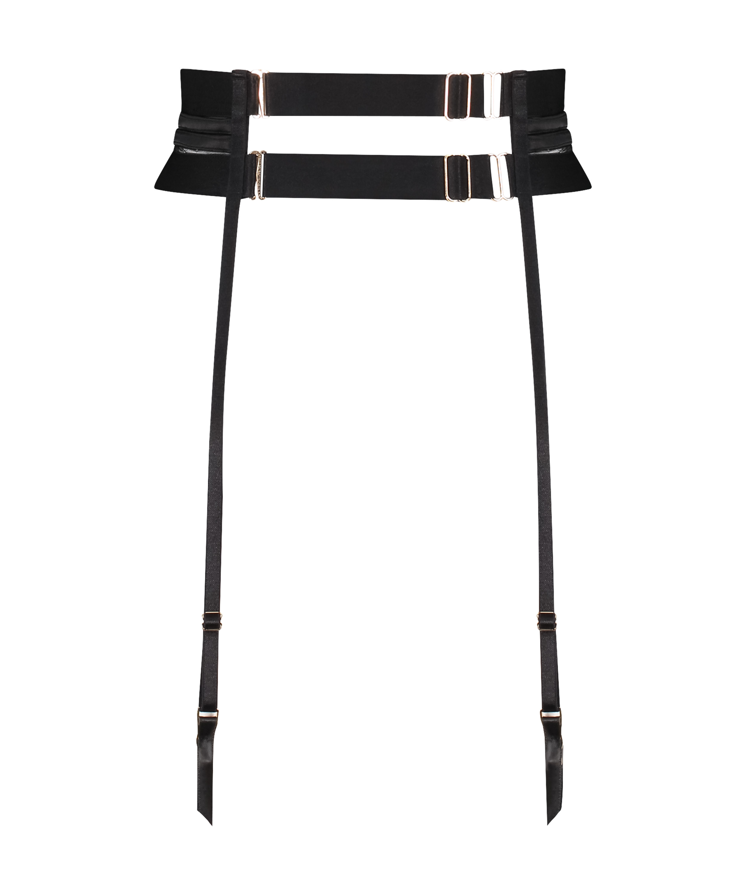 Porte-jarretelles Sable, Noir, main