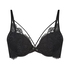 Soutien-gorge maximiseur &agrave; armatures pr&eacute;form&eacute; Arabella, Noir