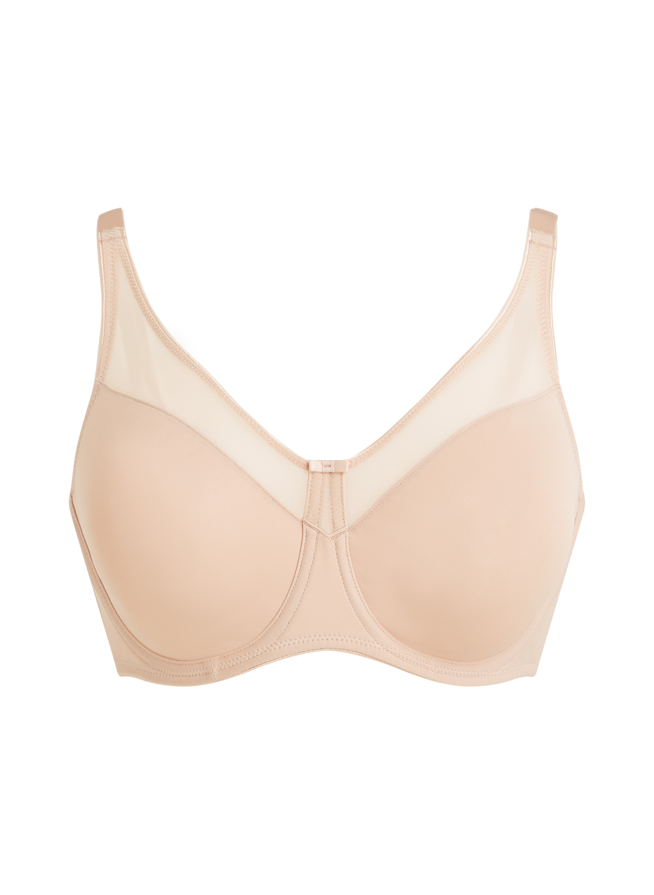 Soutien-gorge à armatures non-préformé minimiseur Nina, Beige, main