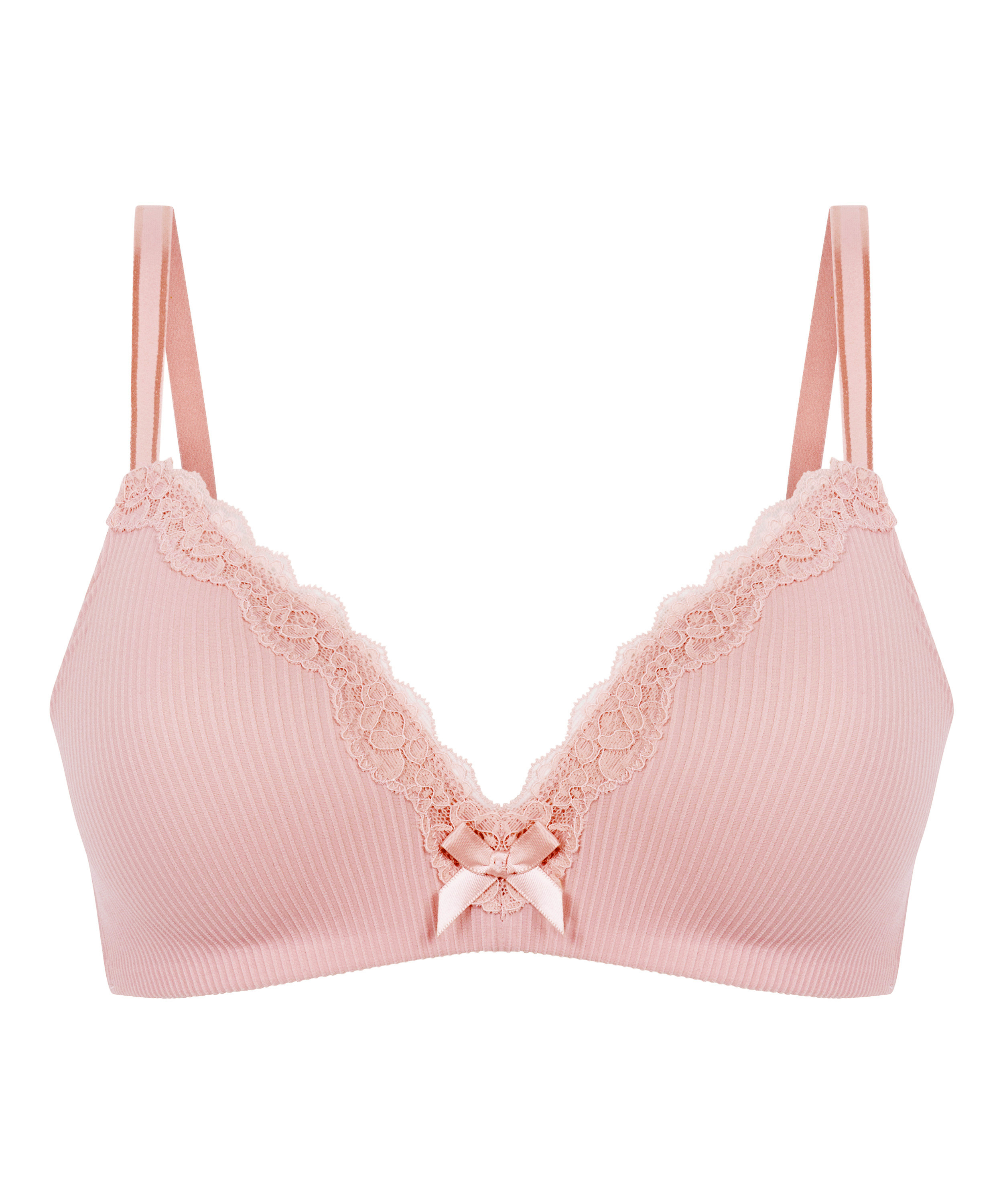 Soutien-gorge sans armature préformé Lola, Rose, main