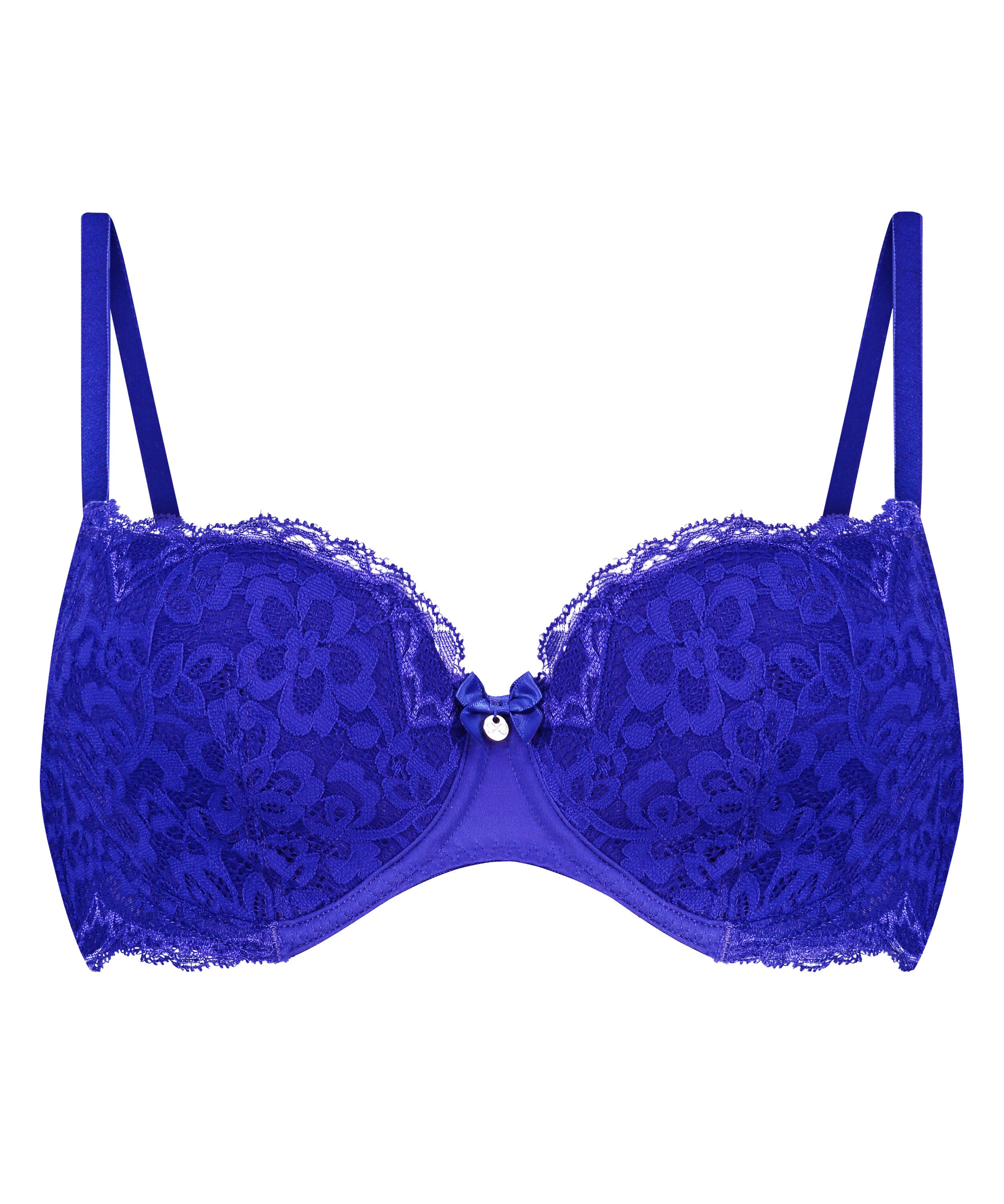 Soutien-gorge &agrave; armatures non-pr&eacute;form&eacute; Marine, Bleu