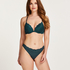 Soutien-gorge à armatures préformé push-up Marine, Bleu