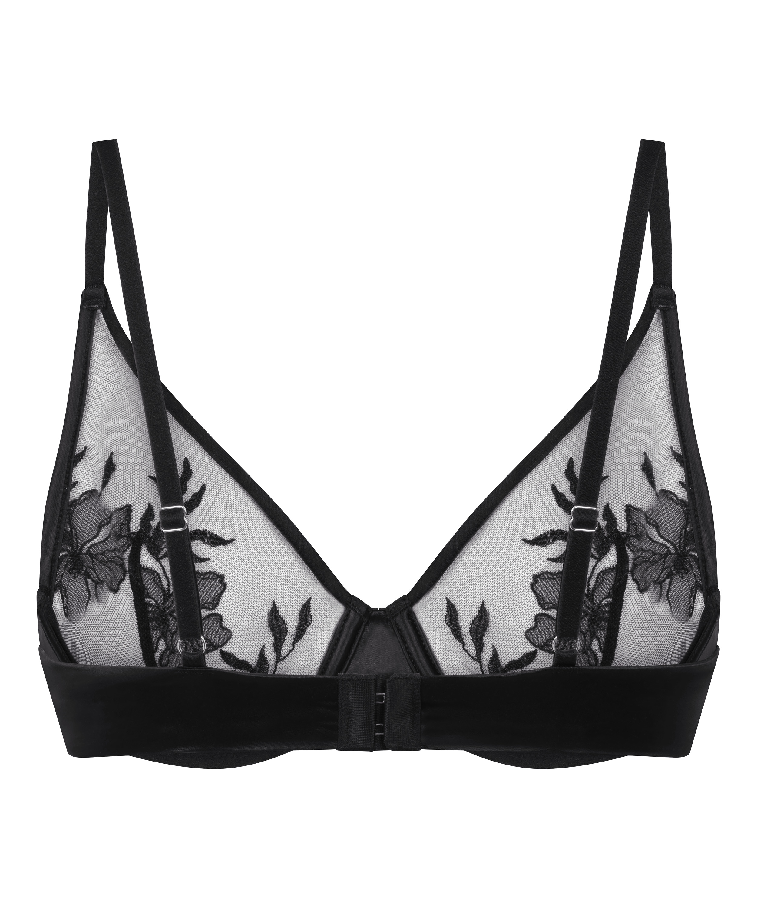 Soutien-gorge à armatures non-rembourré Hilton, Noir, main