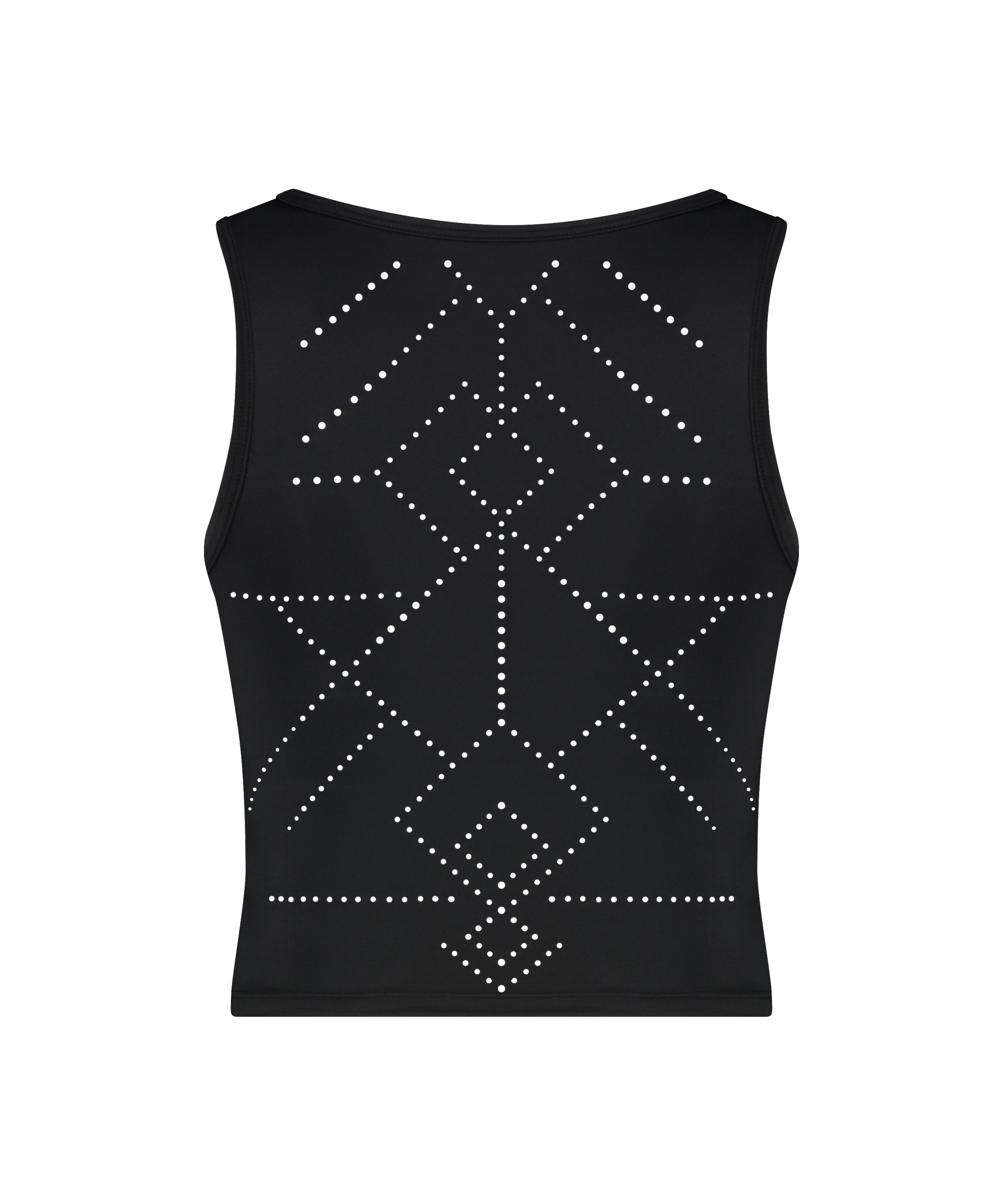 Débardeur court HKMX Sport Naira, Noir, main