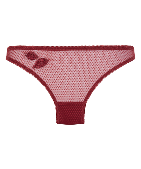 Slip brésilien Bebe, Rouge