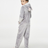 Onesie Teens Fleece, Gris