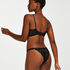 Tanga string Duckie, Noir