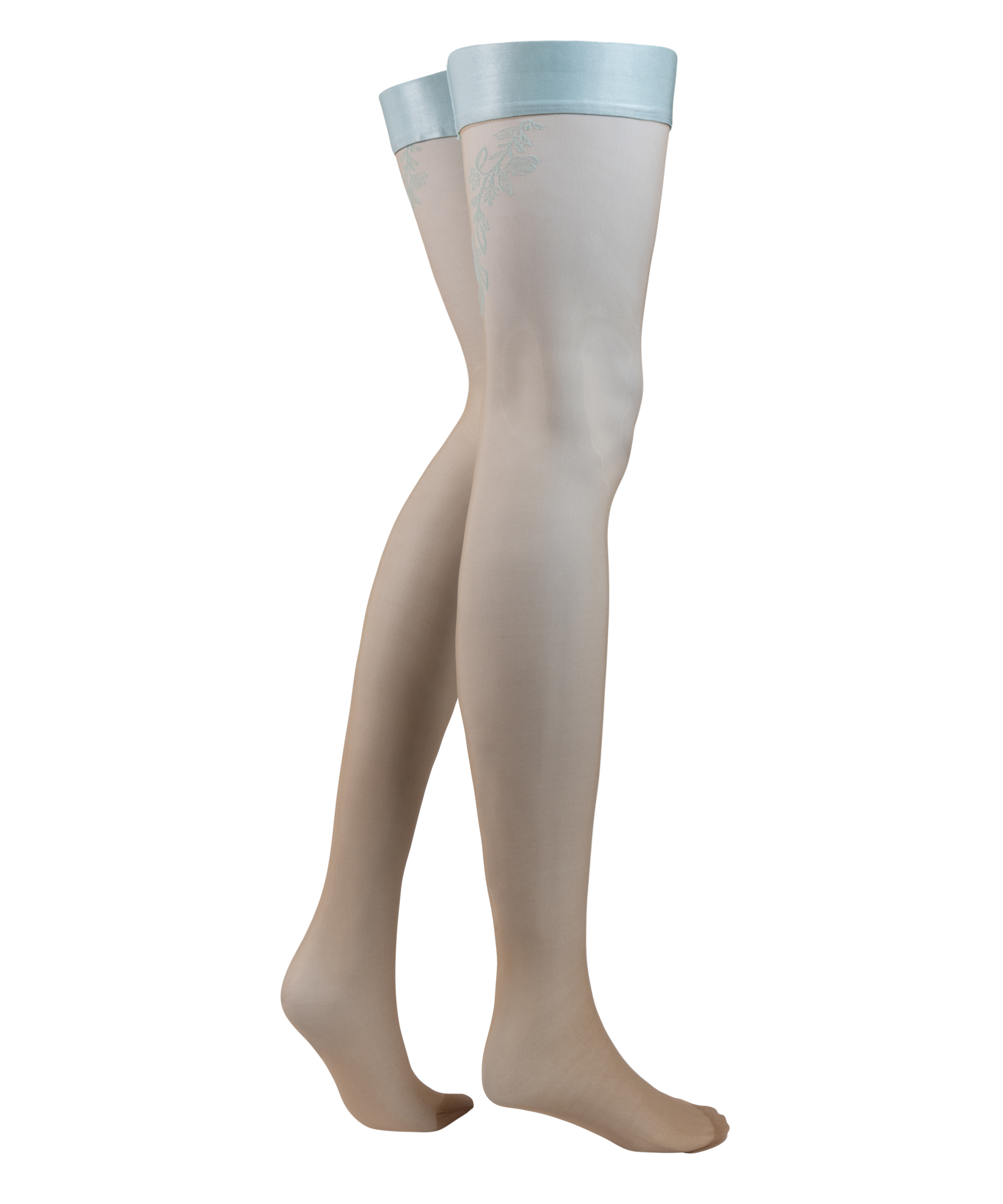 Bas autofixants Ashley, Bleu, main