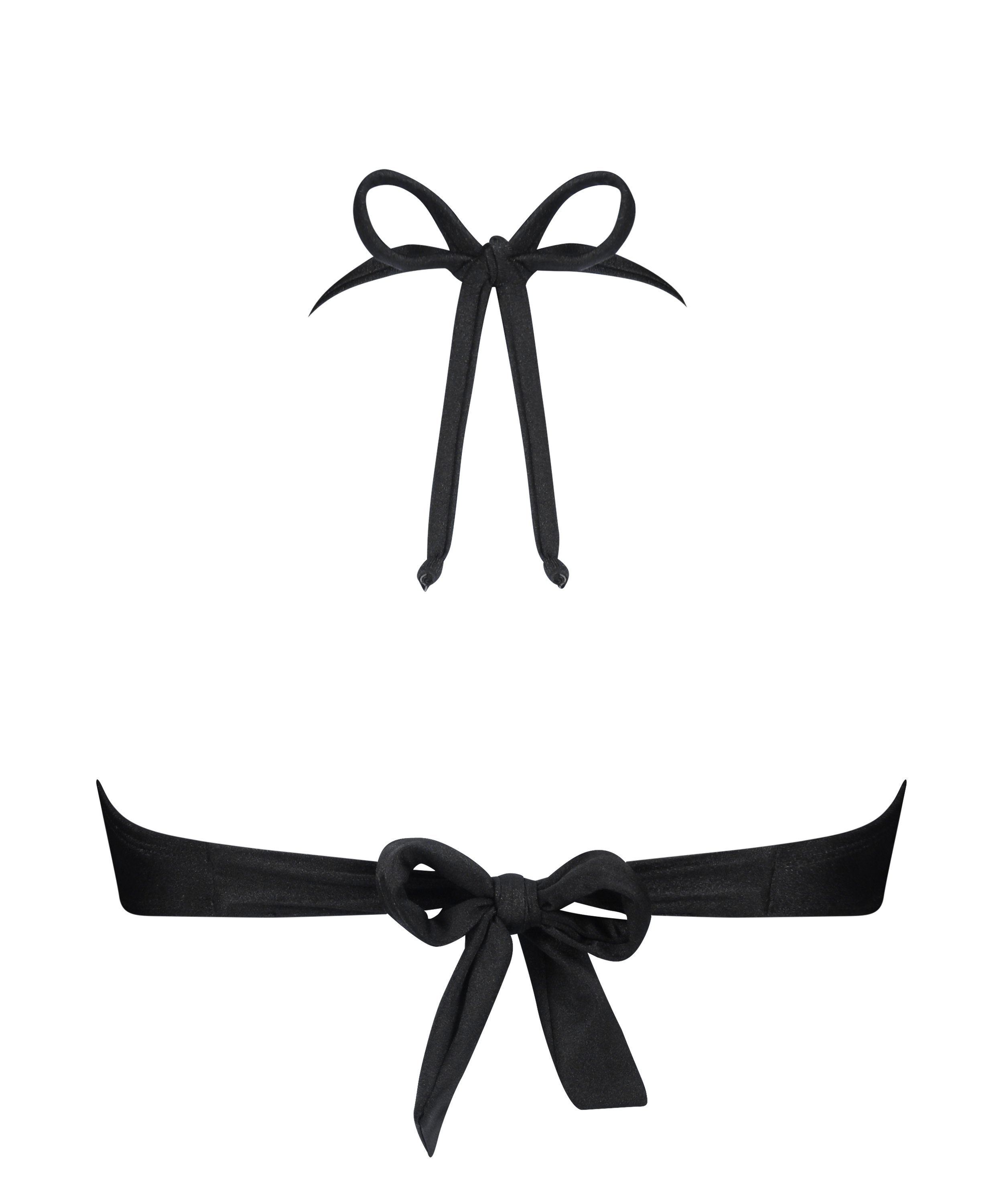 Haut de bikini Bandeau Yucatan, Noir, main