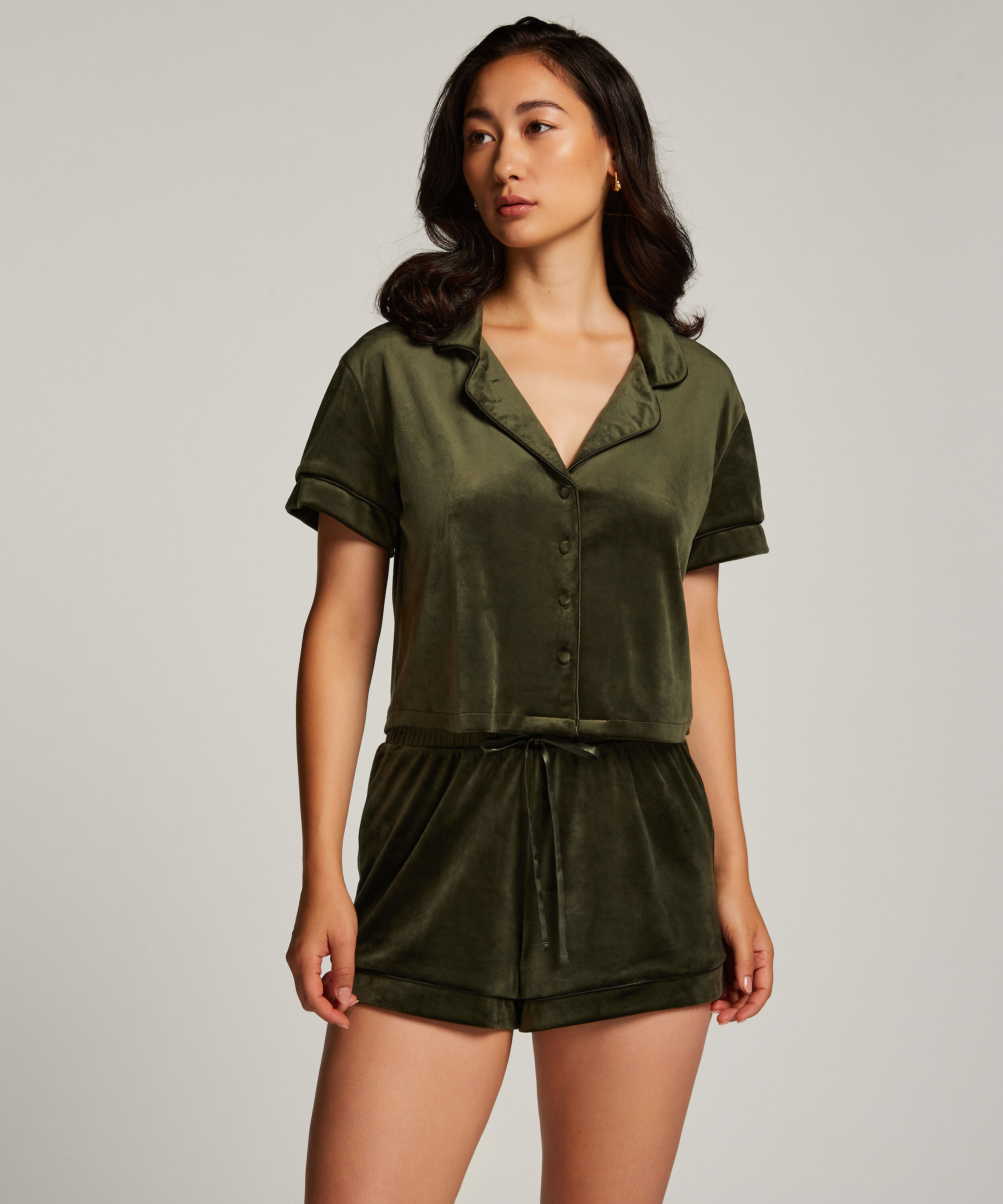 Short velours, Vert Short velours, Vert