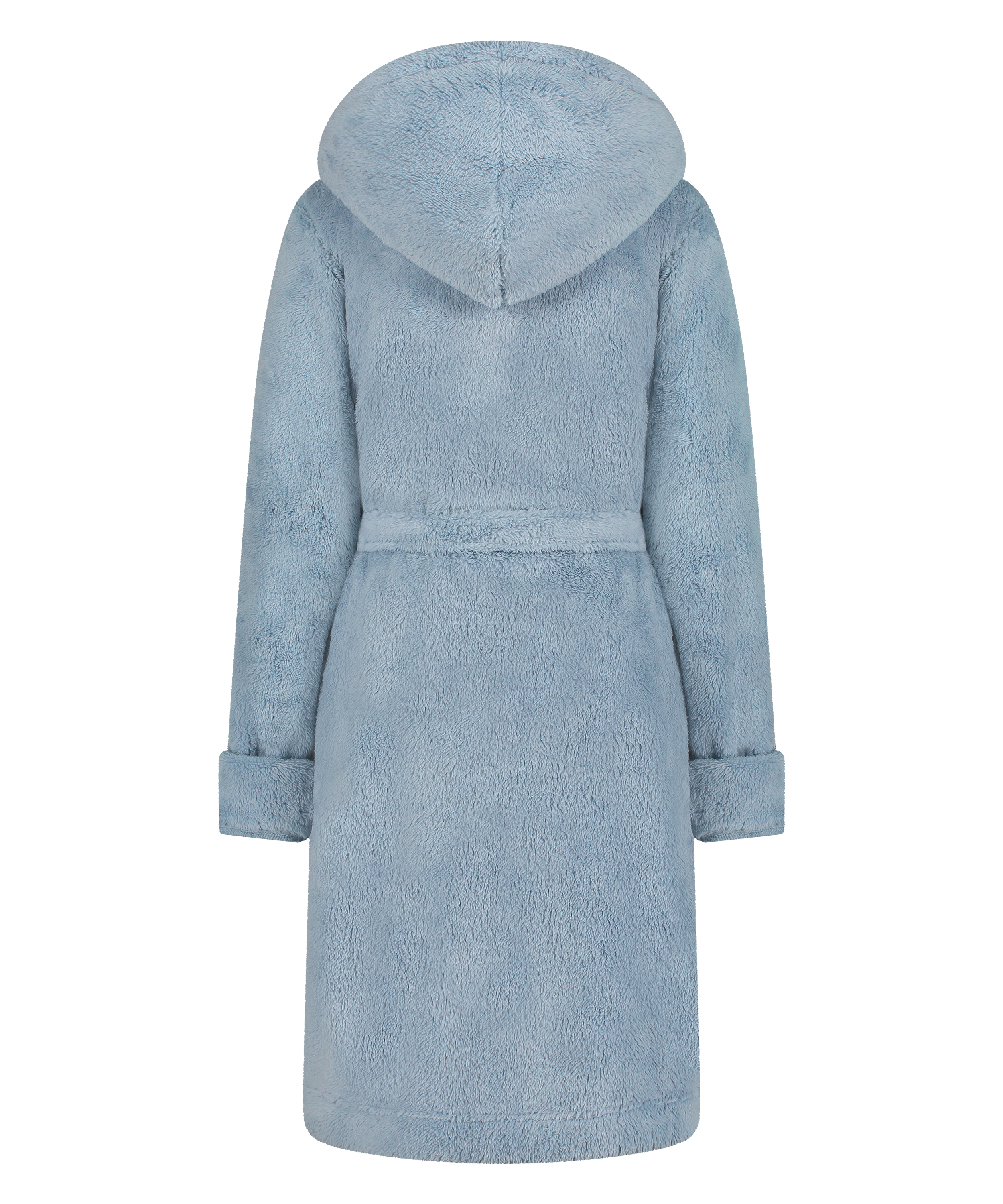 Peignoir Fleece, Bleu, main
