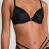 Soutien-gorge à armatures préformé Plunge, Noir