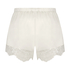 Short en satin Camille, Blanc