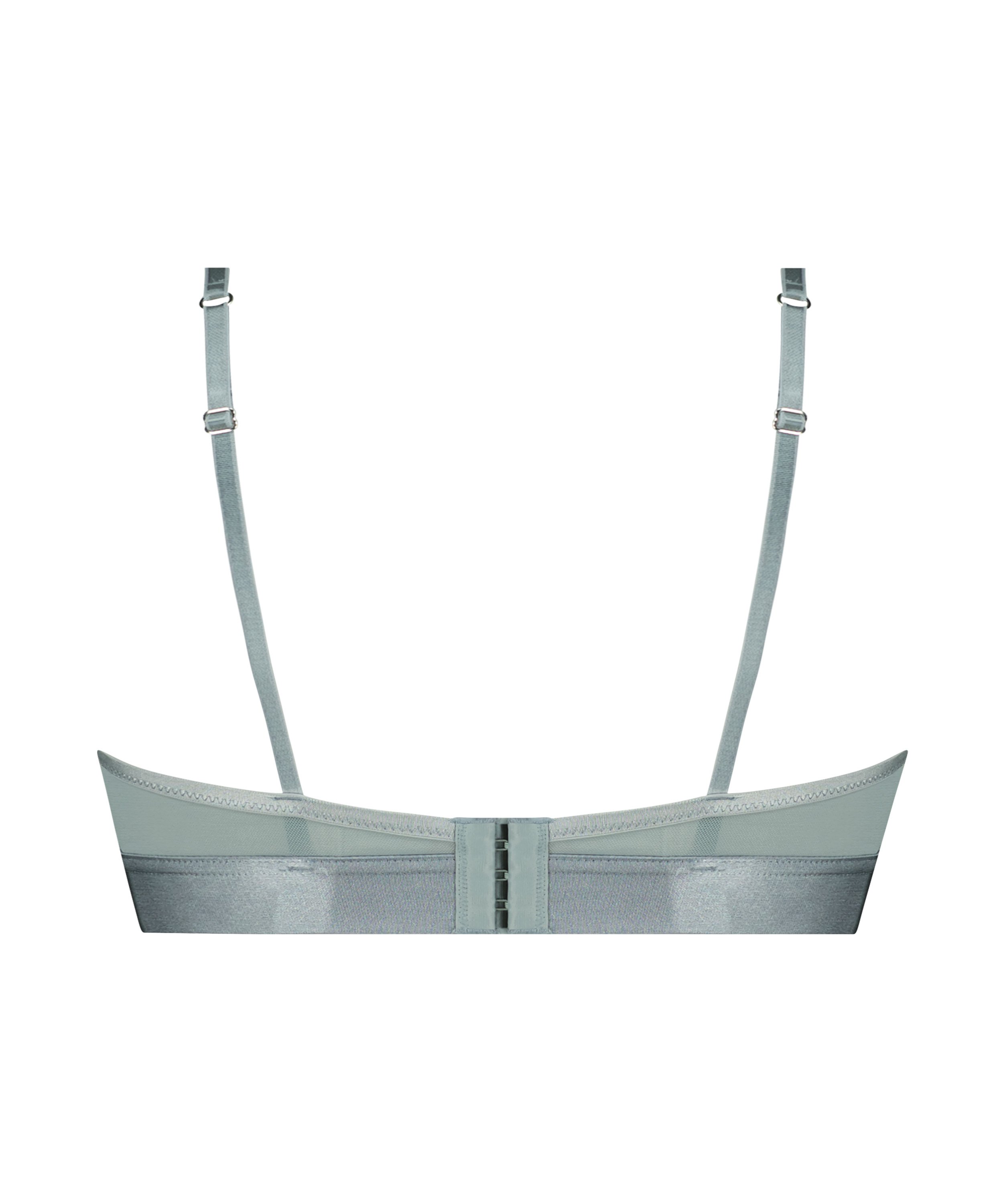 Soutien-gorge bustier non-rembourré à armatures Luna, Bleu, main