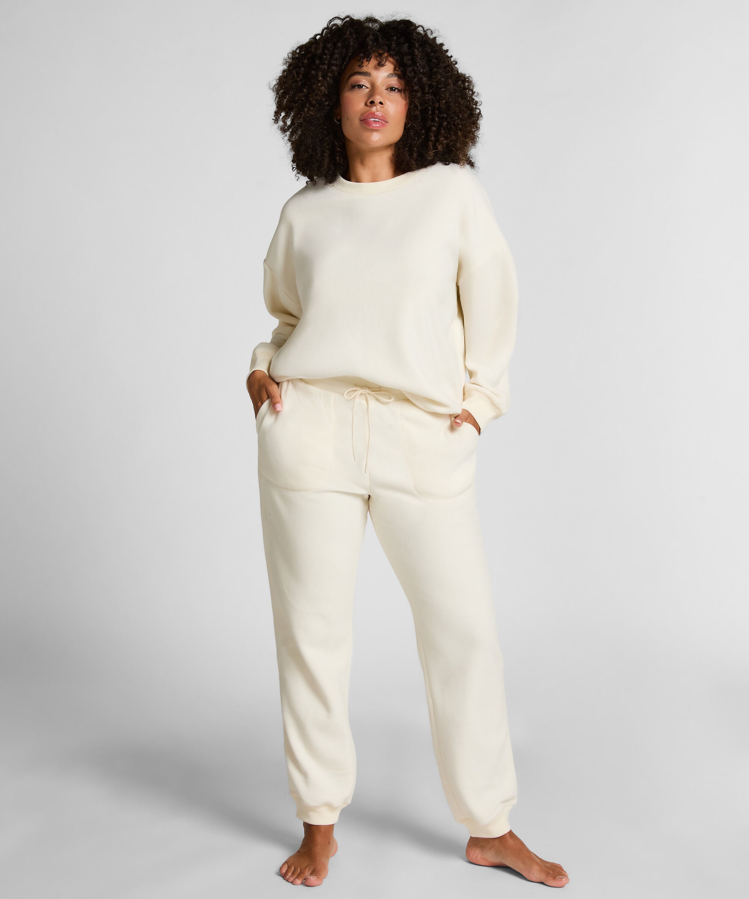 Jogger en polaire sportive