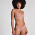 Slip brésilien Invisible, Marron