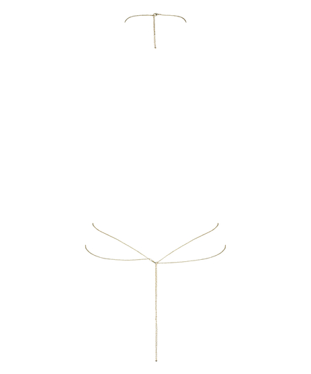 Harnais de chaîne de corps, Jaune