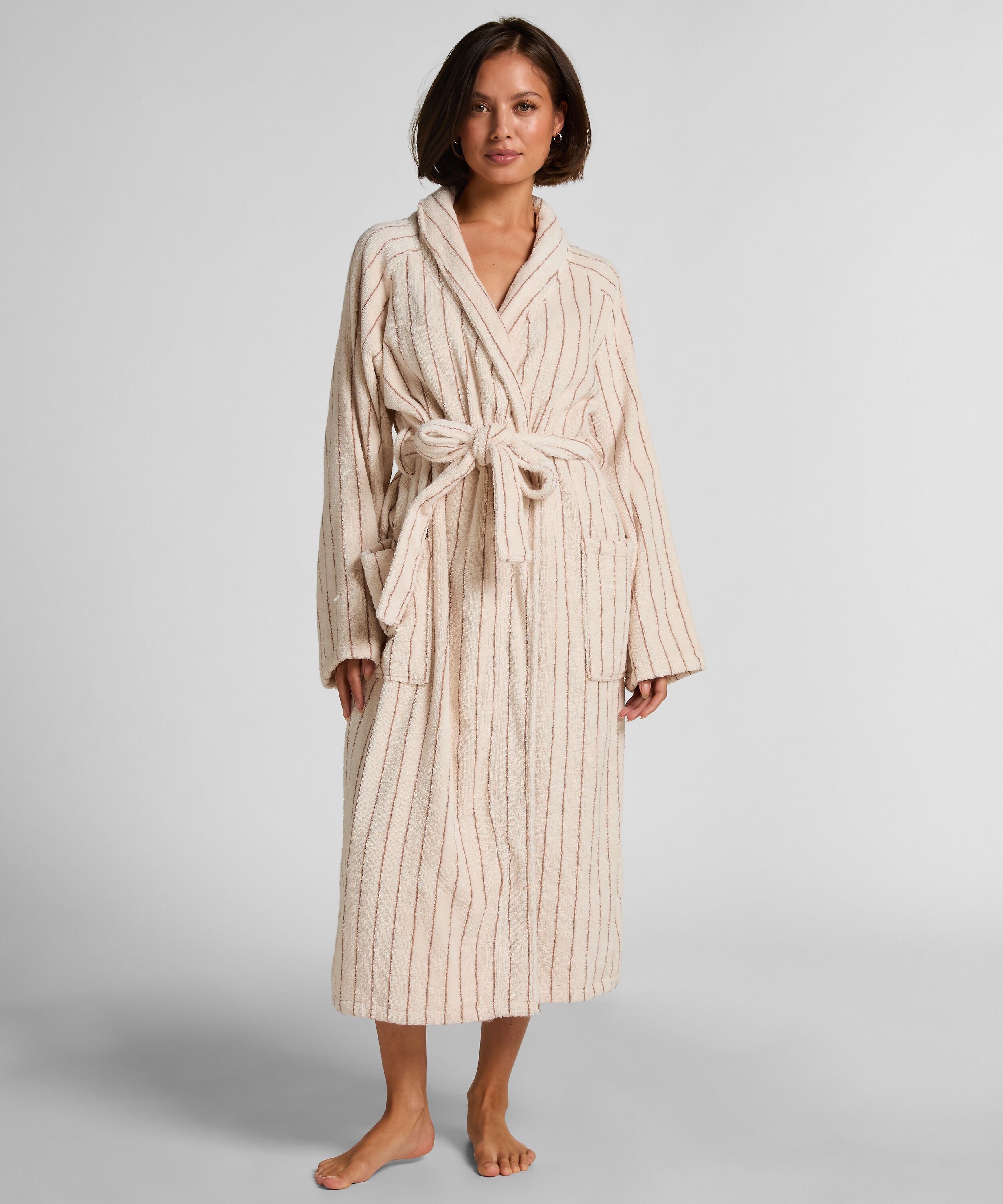 Peignoir éponge, Beige Peignoir éponge, Beige