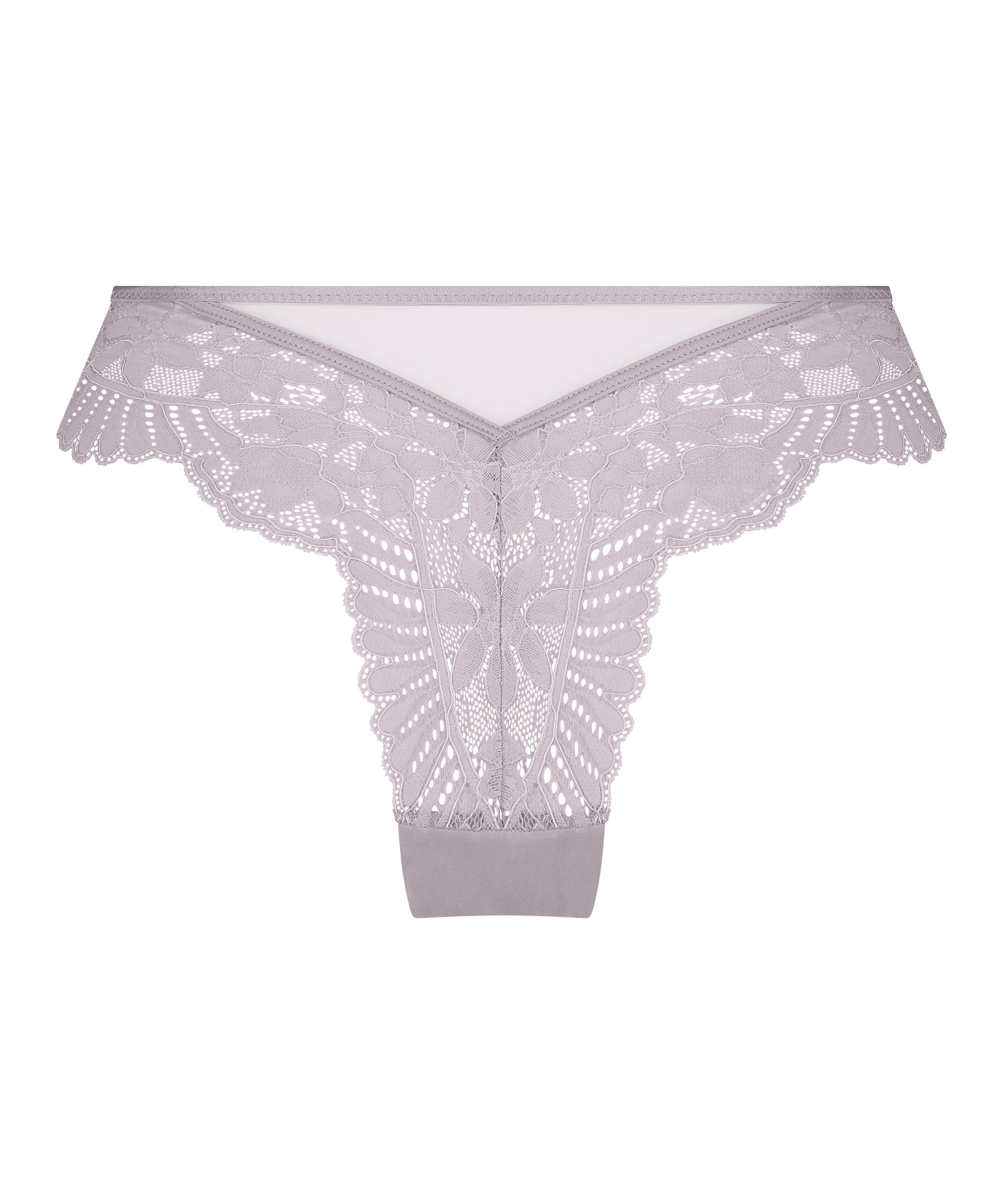 Slip brésilien Almendra, Violet, main