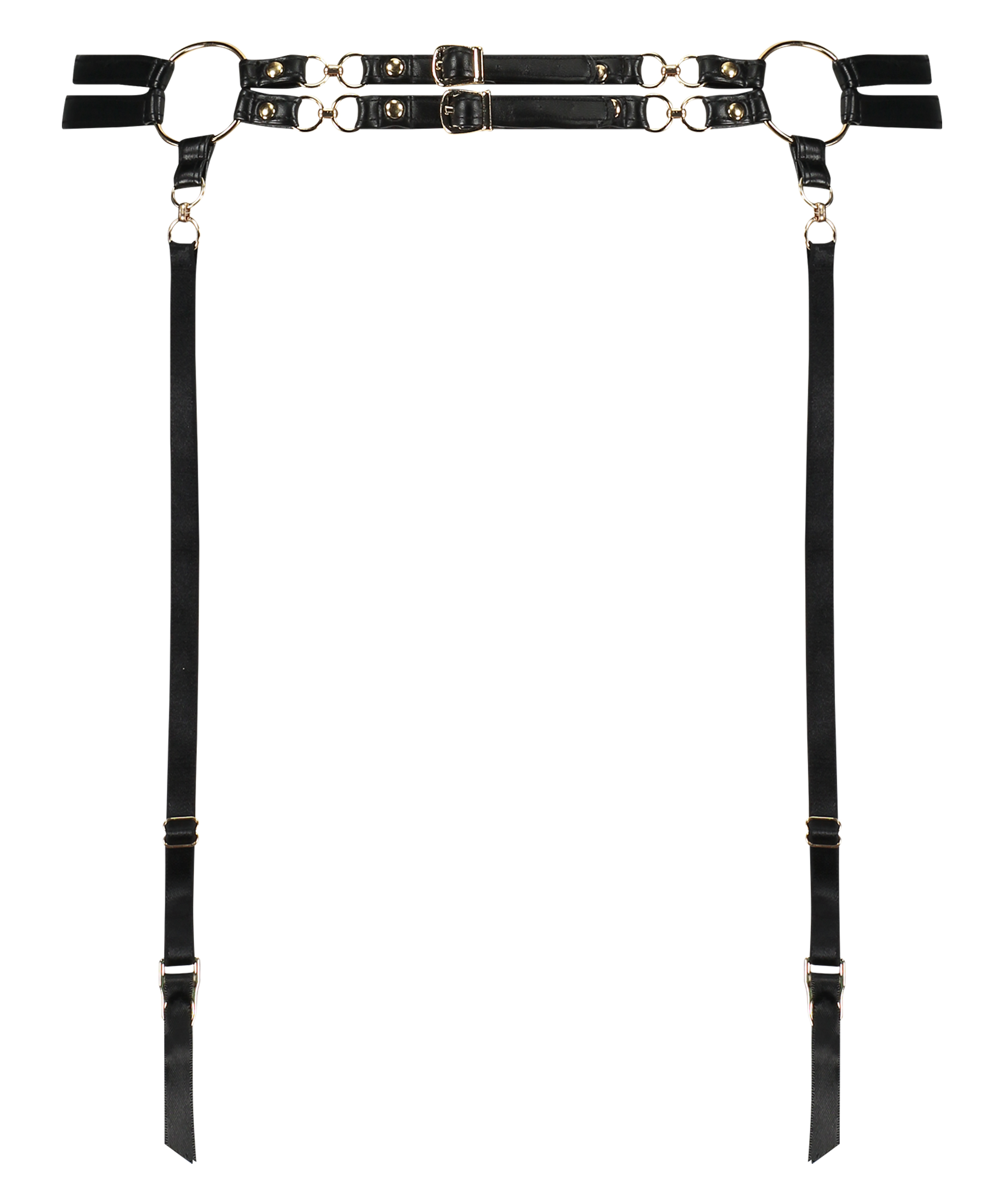 Private Porte-jarretelles Faye, Noir, main