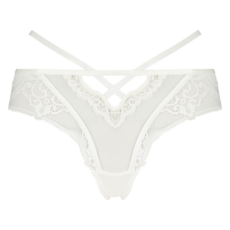 Slip br&eacute;silien Anita, Blanc