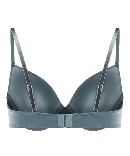 Soutien-gorge &agrave; armatures pr&eacute;form&eacute; Plunge, Bleu