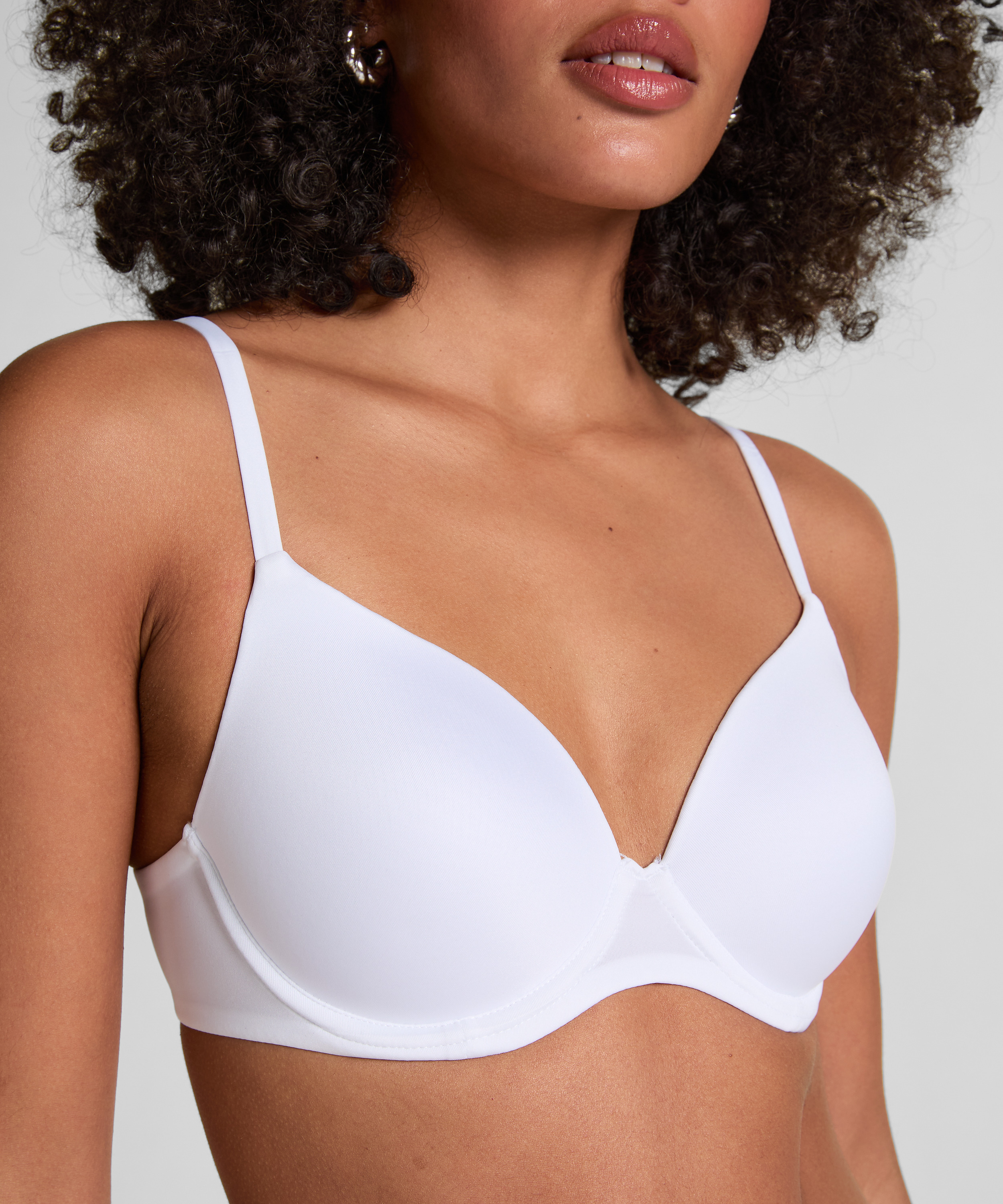 Soutien-gorge à armatures préformé Super Soft, Blanc, main