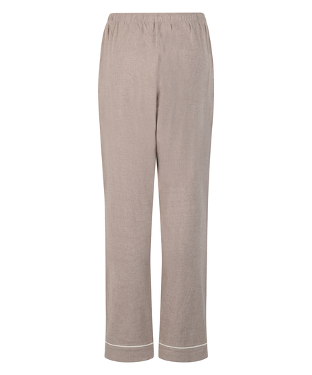 Pantalon de Pyjama Flanel, Beige
