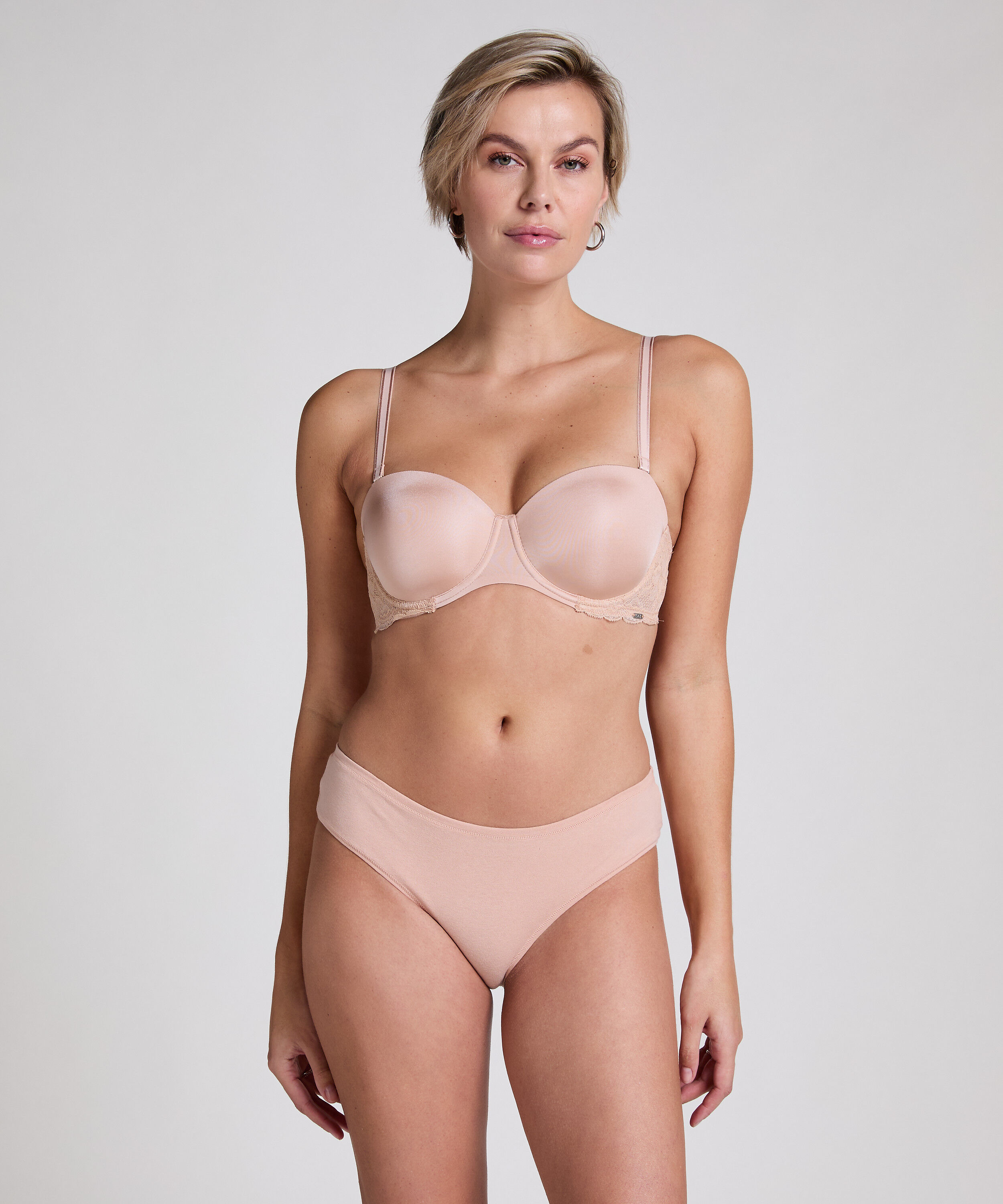 Coton Slip Brésilien Kira, Beige