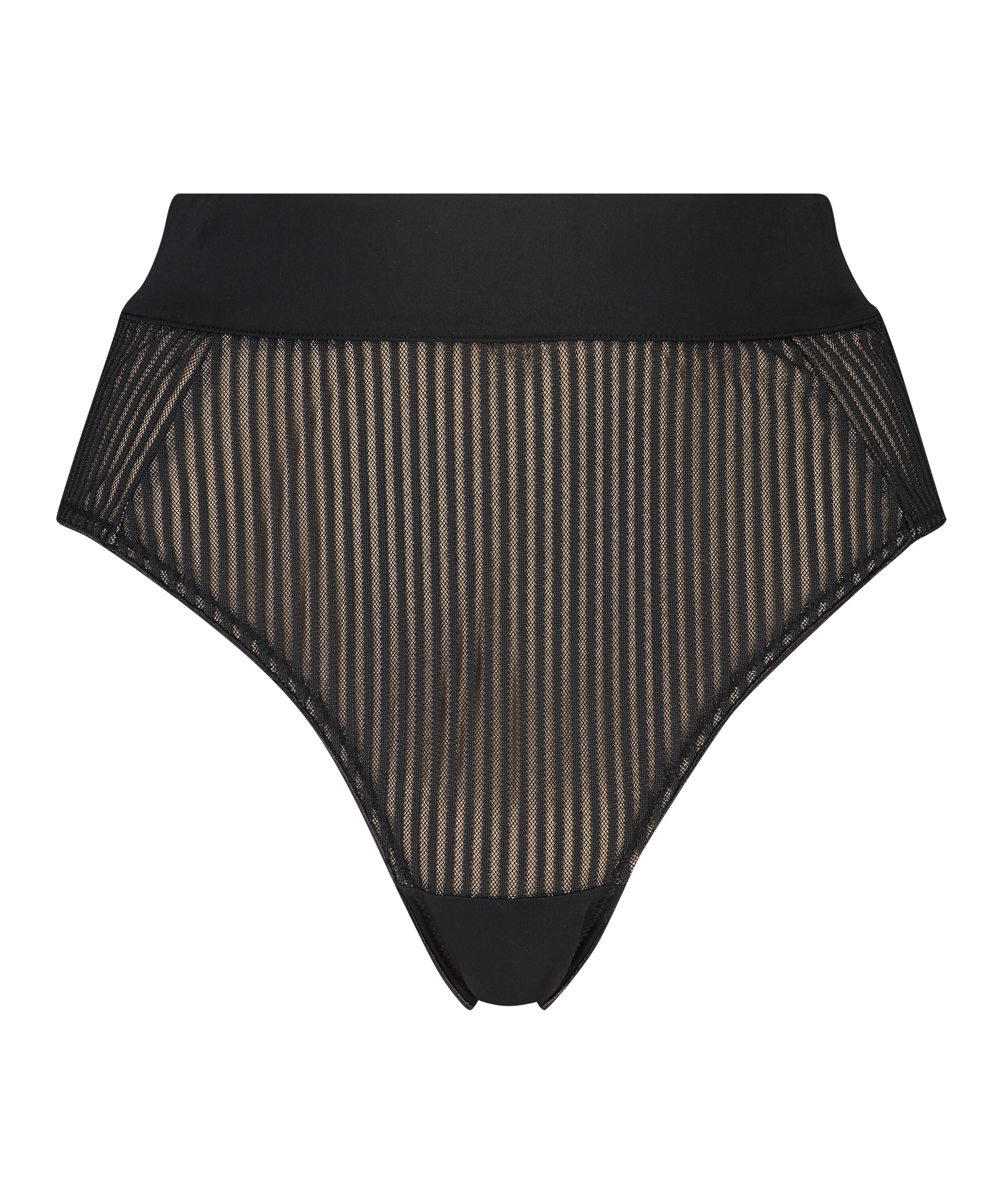 Slip br&eacute;silien &eacute;chancr&eacute; Meryem I AM Danielle, Noir