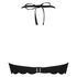Haut de bikini &agrave; armatures &agrave; effet push-up pr&eacute;form&eacute; Scallop Goddess Taille A - E, Noir