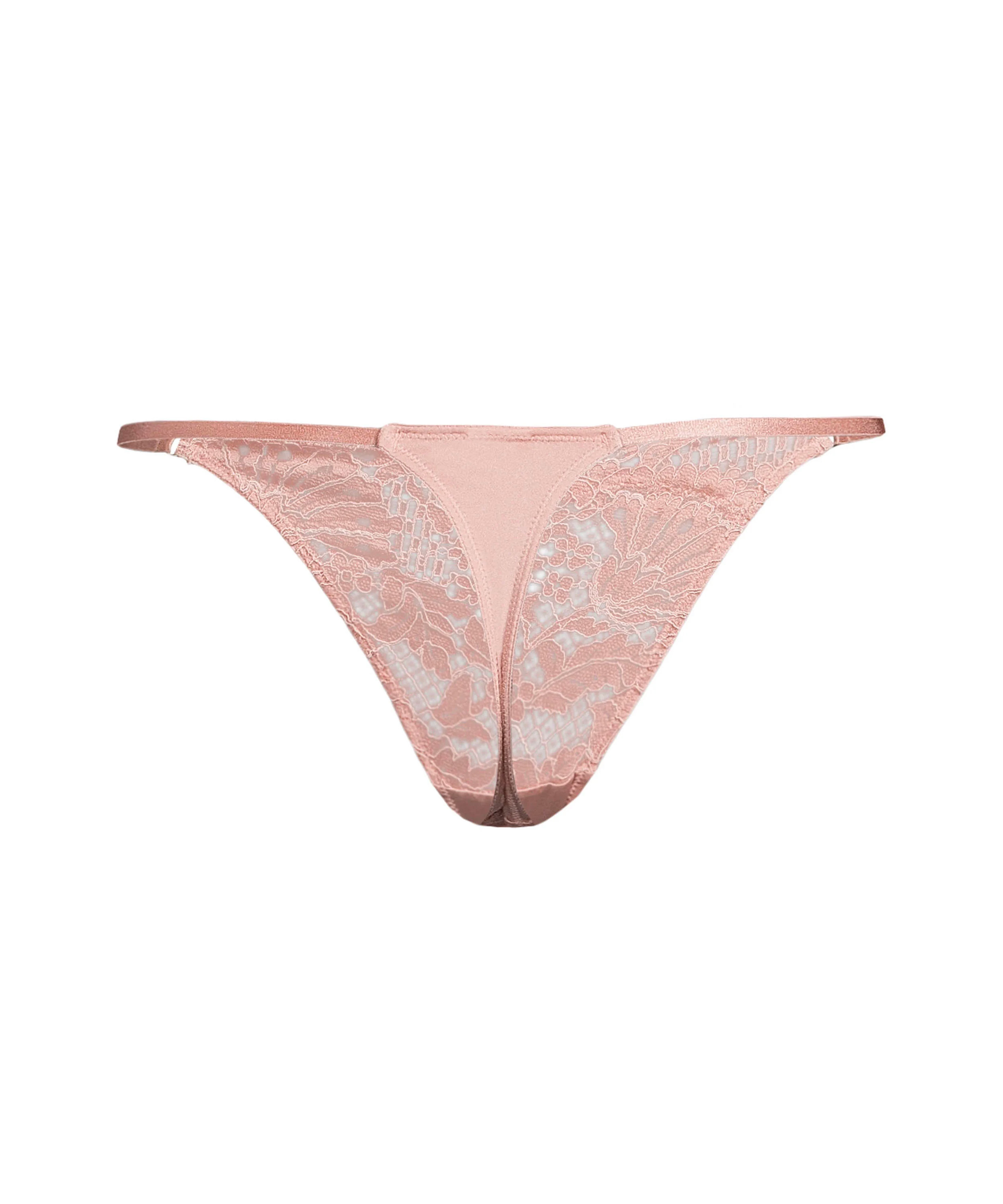 String échancré Essie, Violet, main