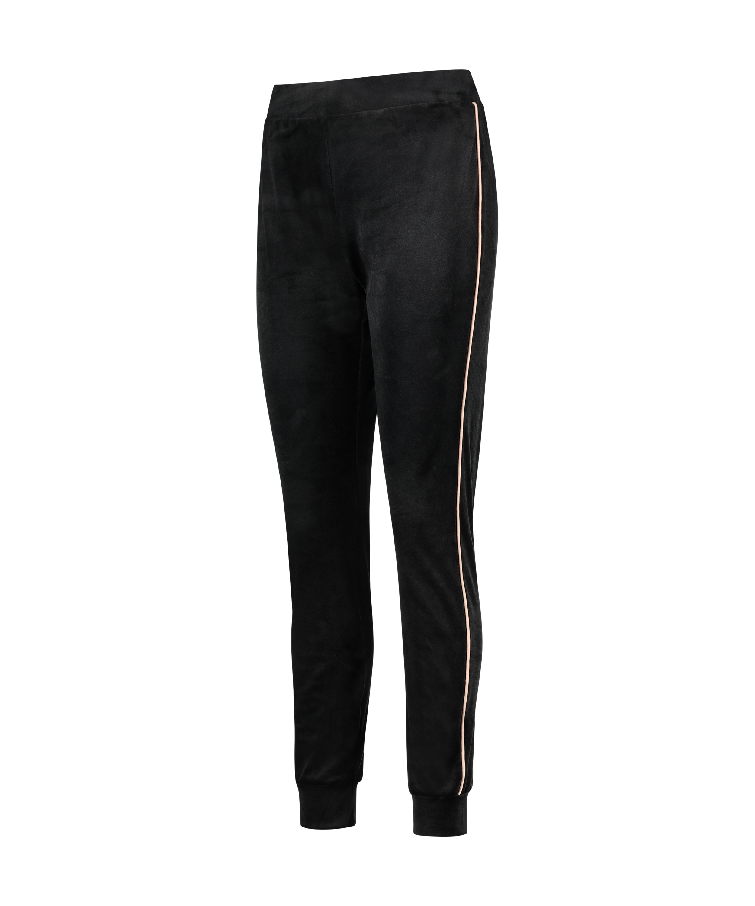 Jogger Velours, Noir, main