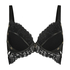 Soutien-gorge à armatures préformé longline push-up Desire, Noir