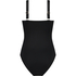 Maillot de bain Scallop, Noir