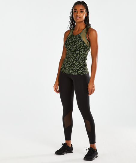 HKMX Sport slim fit débardeur, Vert